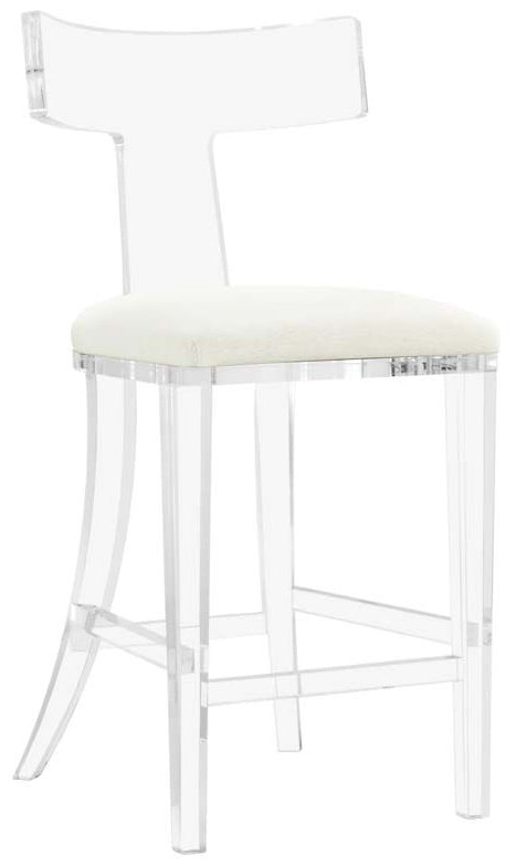 Interlude Home Tristan Acrylic Counter Stool