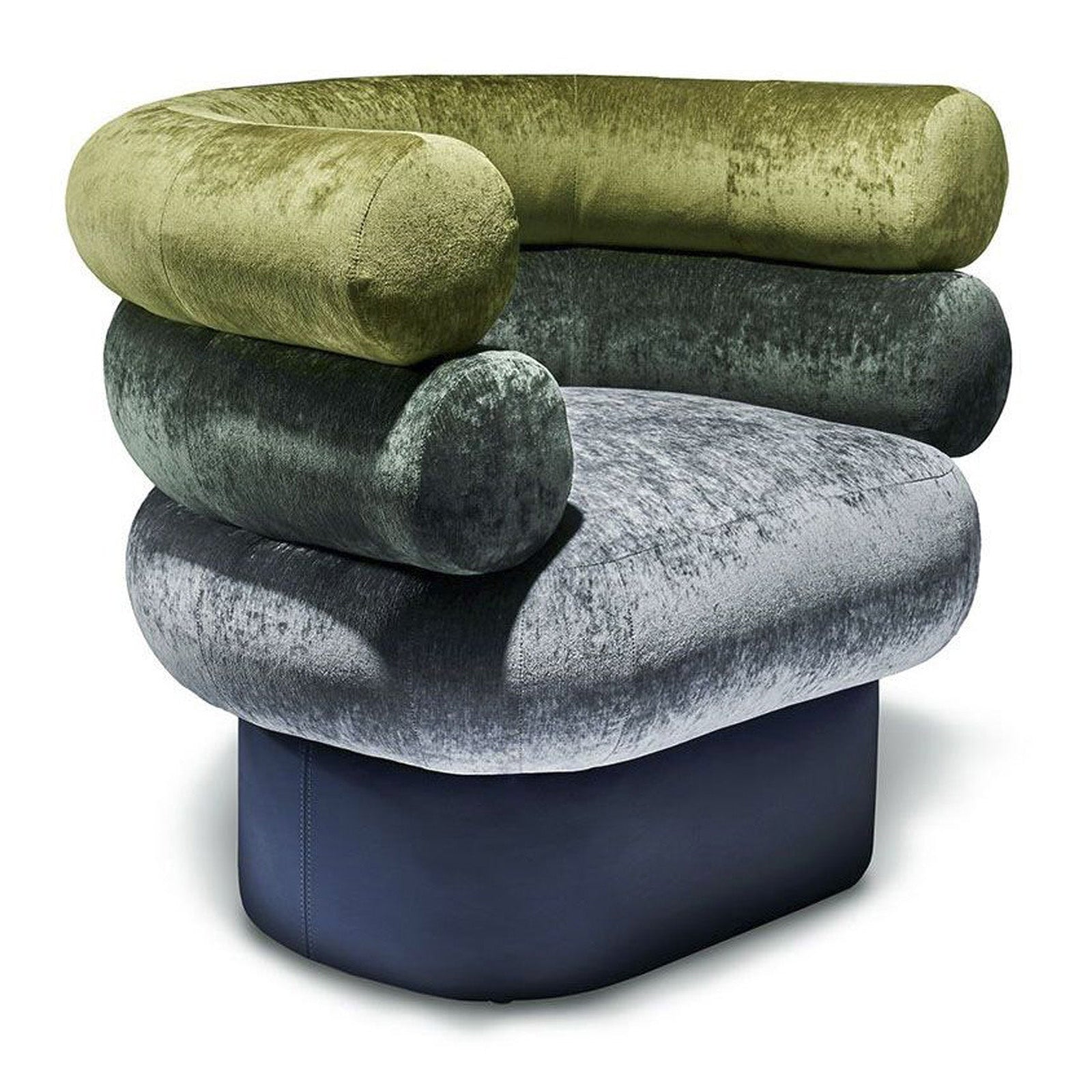 Interlude Leona Swivel Chair by Rayman Boozer