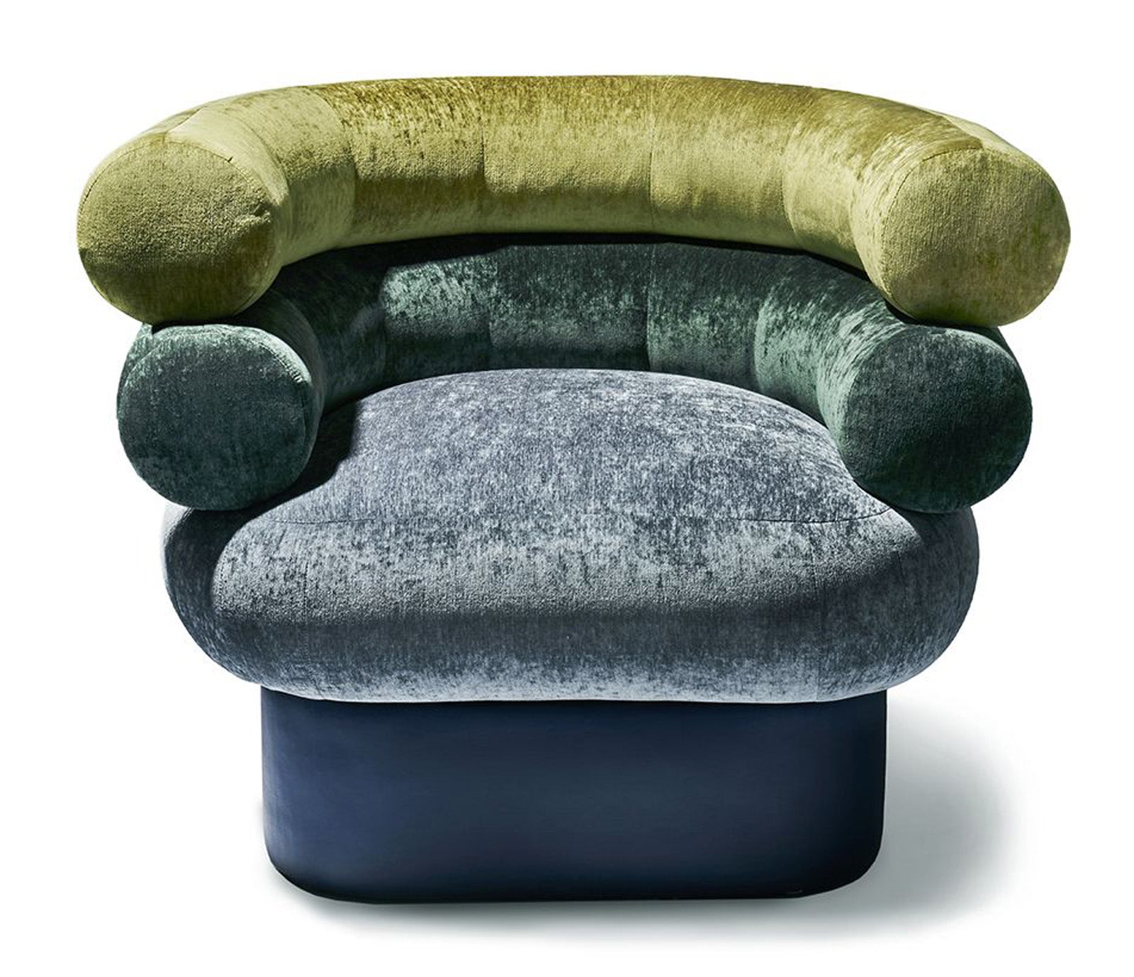 Interlude Leona Swivel Chair by Rayman Boozer