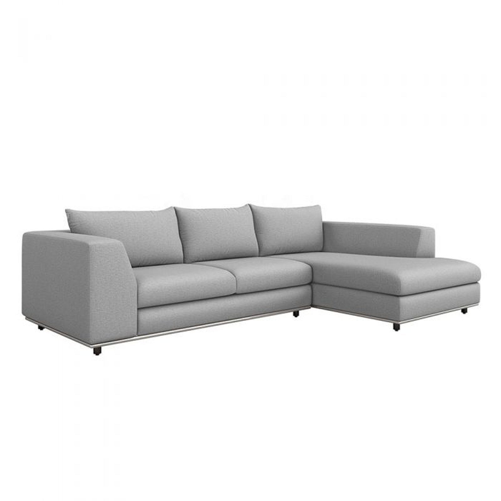 Interlude Home Comodo Chaise Sectional