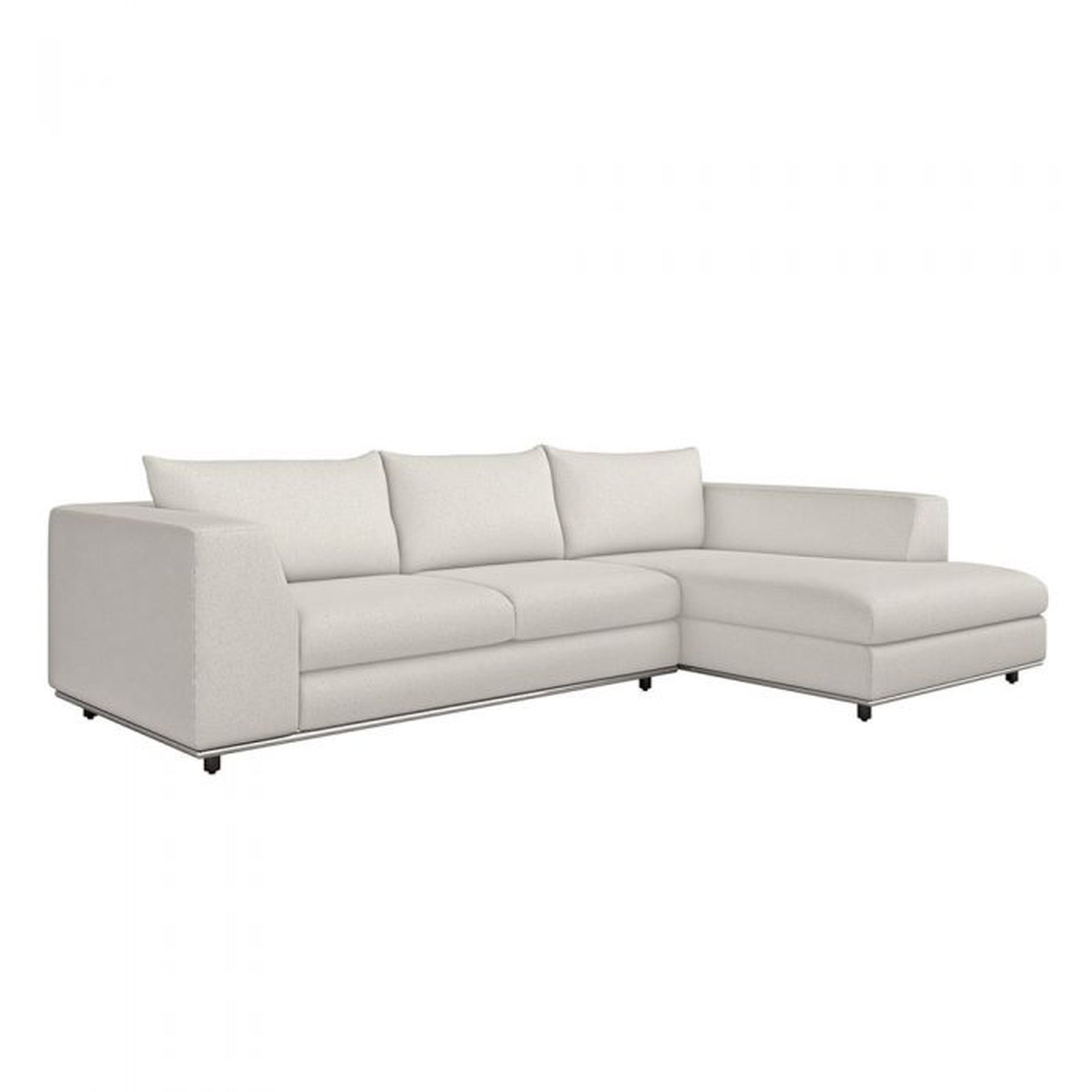 Interlude Home Comodo Chaise Sectional