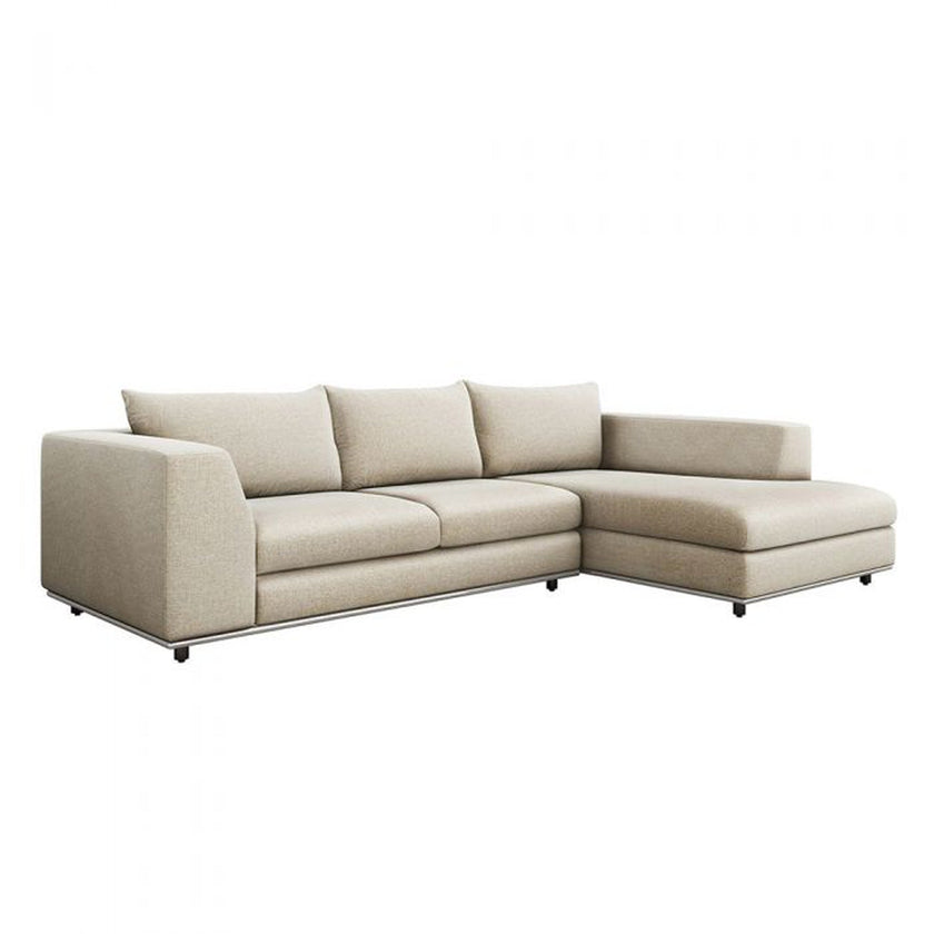 Interlude Home Comodo Chaise Sectional