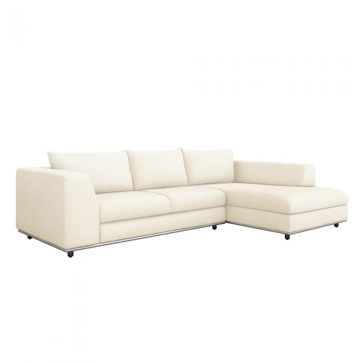 Interlude Home Comodo Chaise Sectional