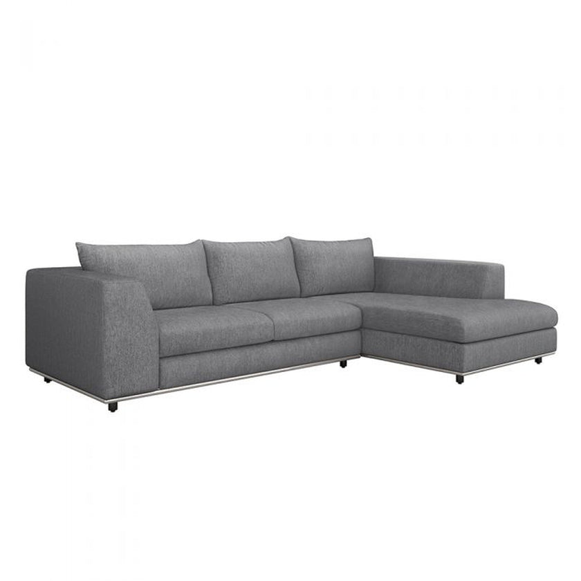Interlude Home Comodo Chaise Sectional
