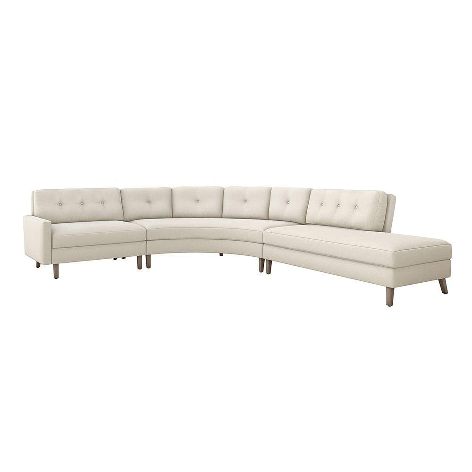 Interlude Home Aventura Chaise Sectional