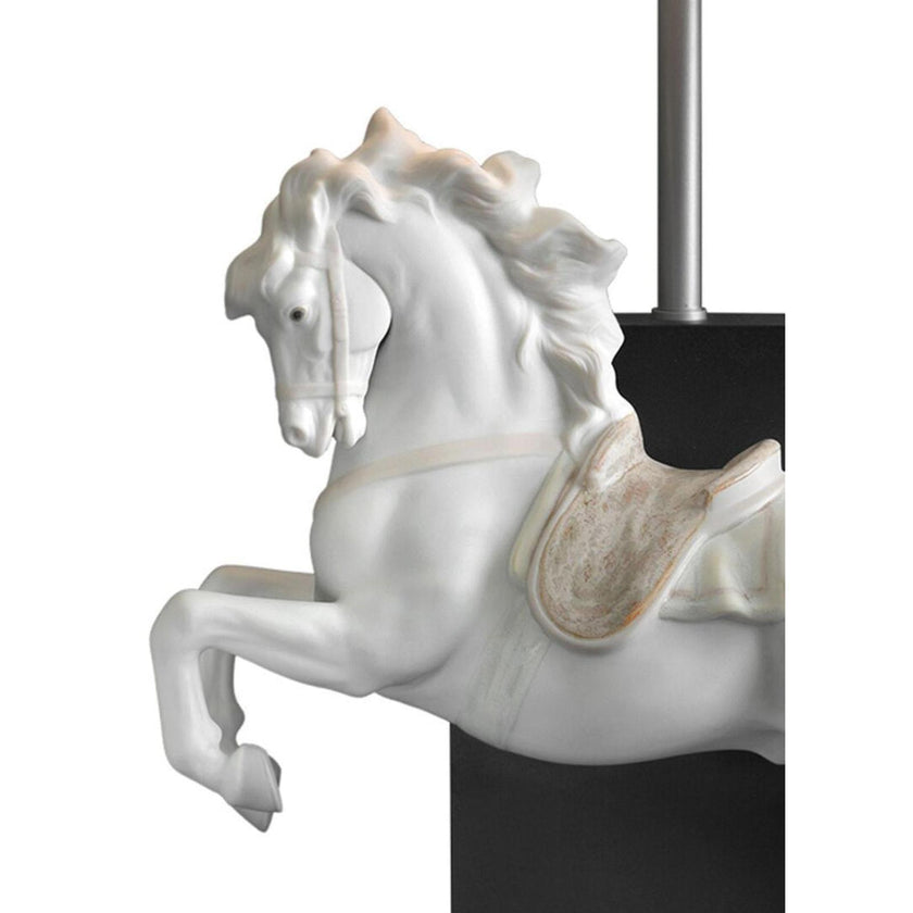 Lladro Horse On Pirouette Table Lamp (US)