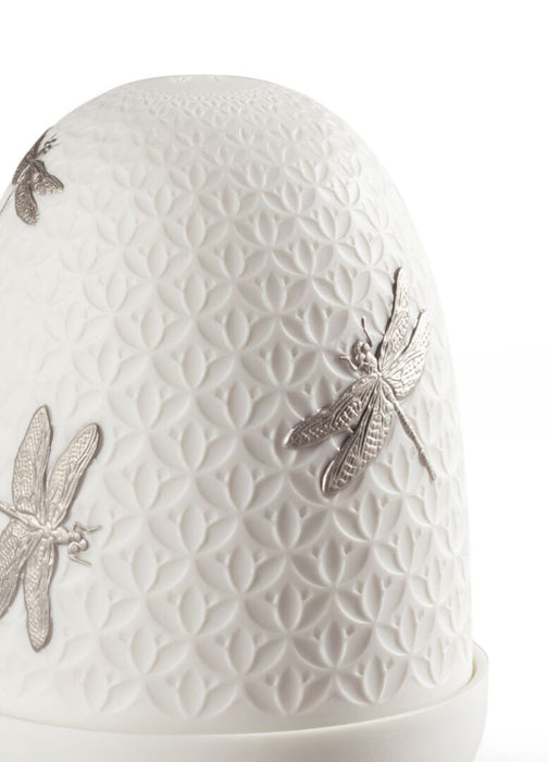 Lladro Dragonflies Dome Table Lamp