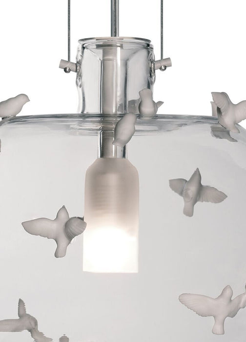 Lladro Freeze Frame Birds Ceiling Lamp (US)