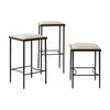 Global Views Hammered Bar Stool