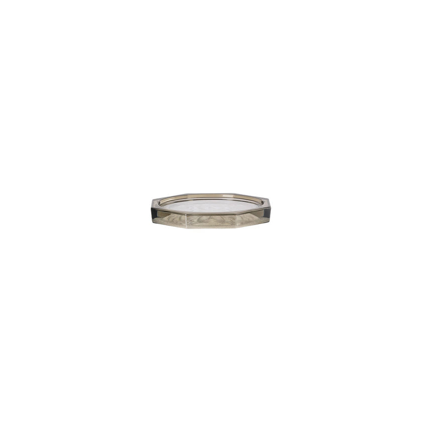 Versace Medusa Lumiere Crystal Coaster - Haze