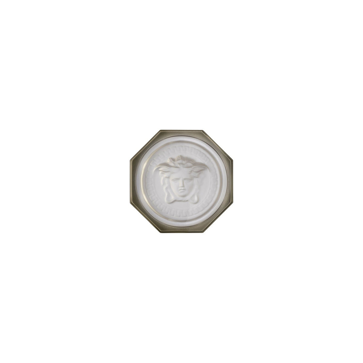 Versace Medusa Lumiere Crystal Coaster - Haze