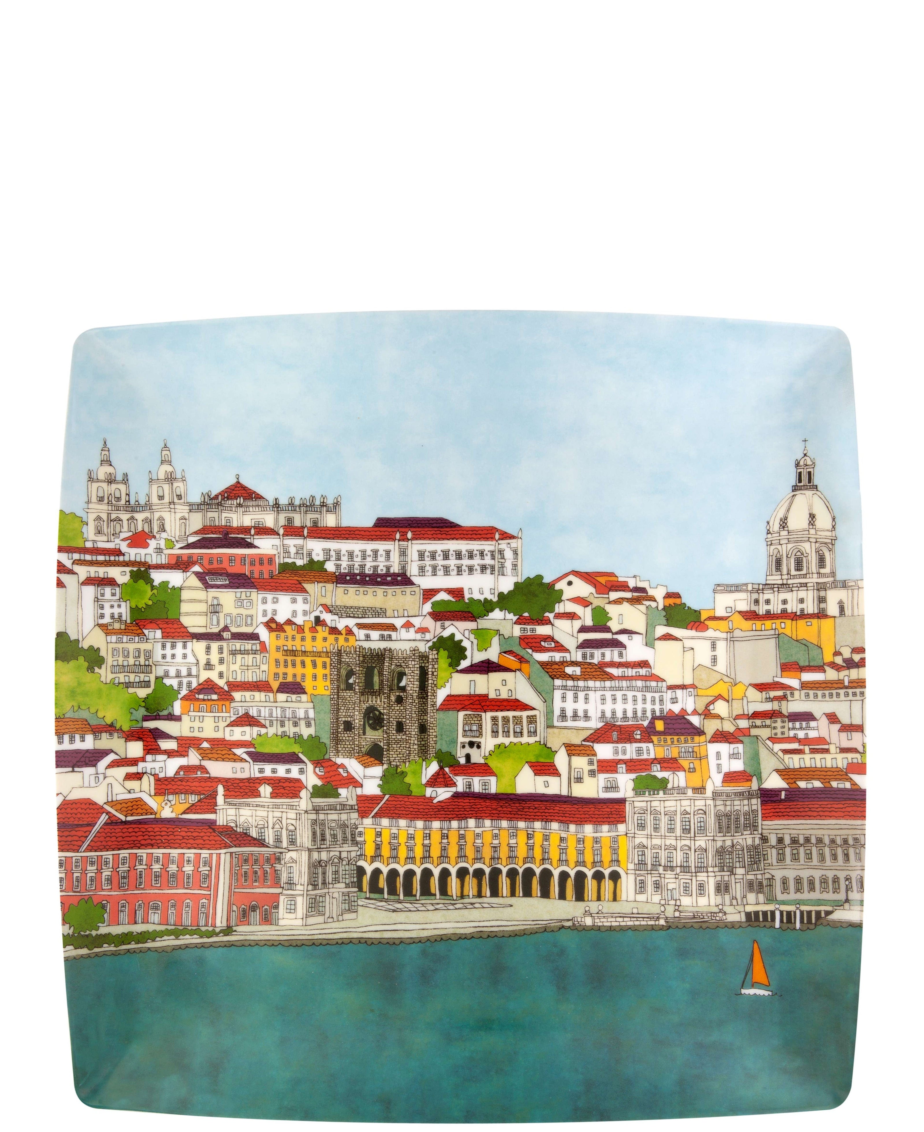 Vista Alegre Alma De Lisboa Charger Plate By Beatriz Lamanna