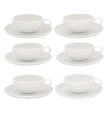 Vista Alegre Ornament Tea Cup & Saucer By Sam Baron - Set of 6