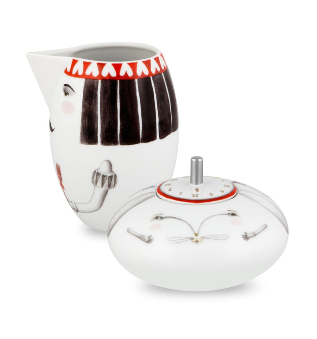 Vista Alegre Tea with Alice Sugar Bowl & Milk Jug (Gift Box) - Set