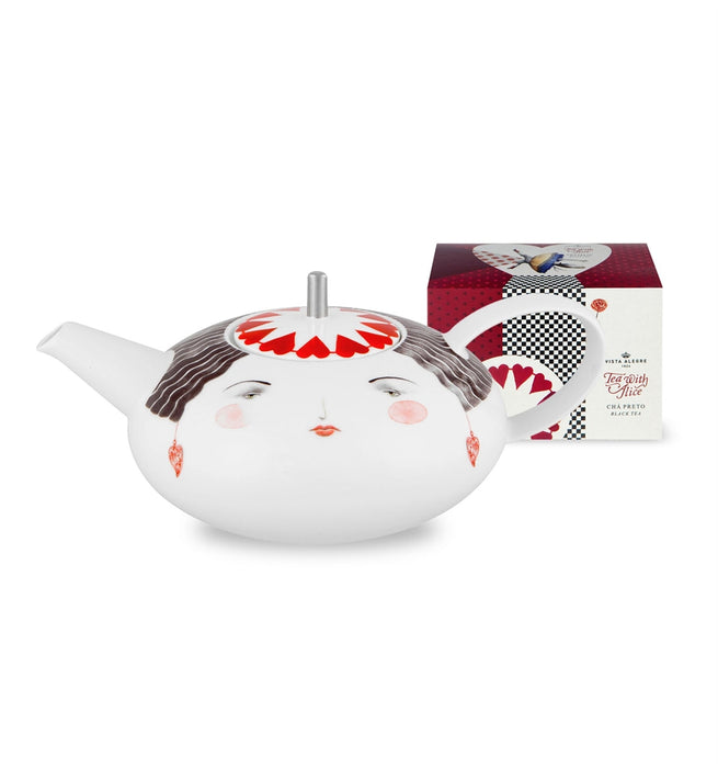 Vista Alegre Tea with Alice Tea Pot & Tea Bag (Gift Box) - Set