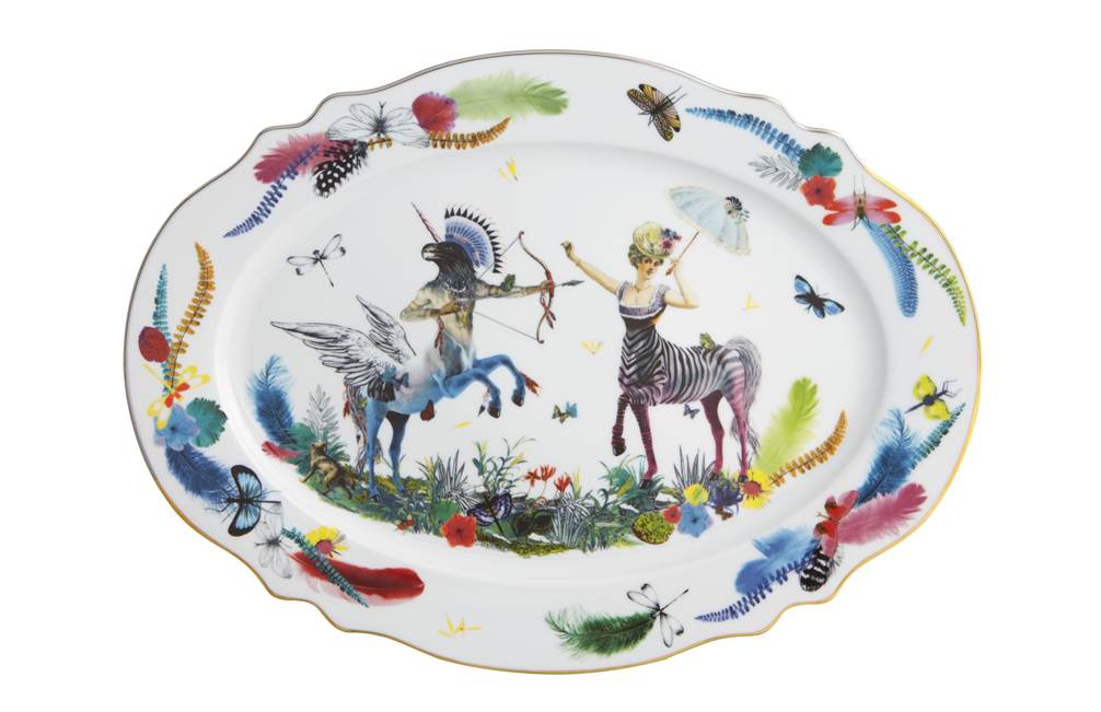 Vista Alegre Christian Lacroix - Caribe Oval Platter By Christian Lacroix