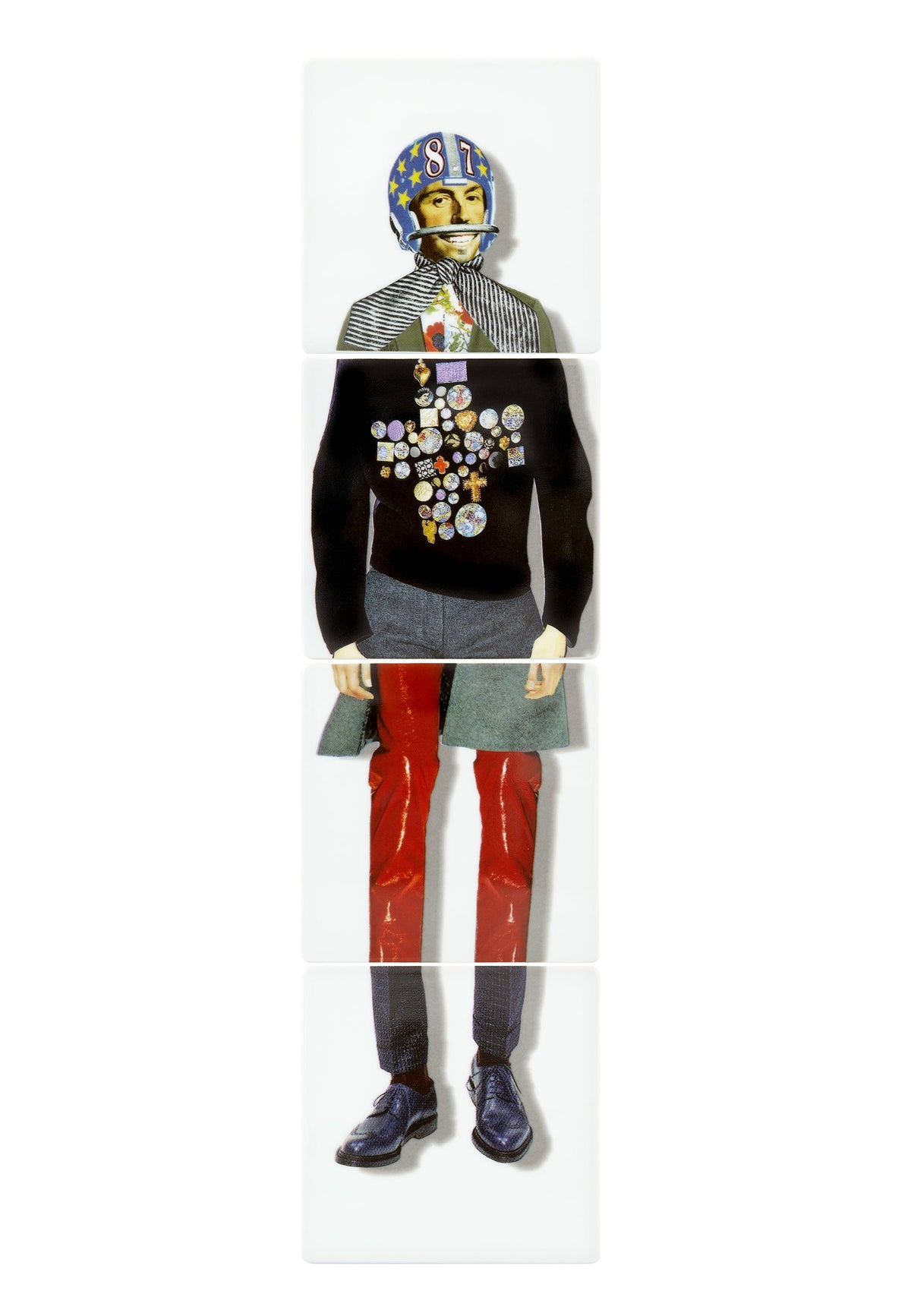Vista Alegre Christian Lacroix - Love Who You Want Coster - Set of 4 By Christian Lacroix
