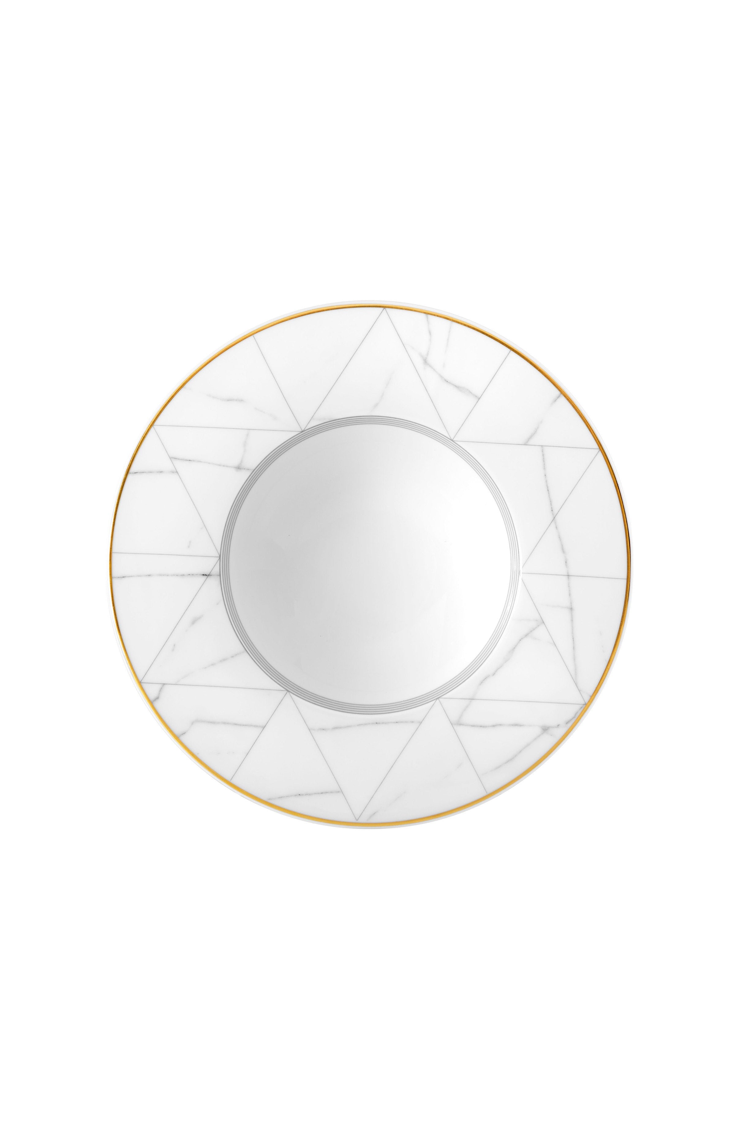 Vista Alegre Carrara Soup Plate By Coline le Corre