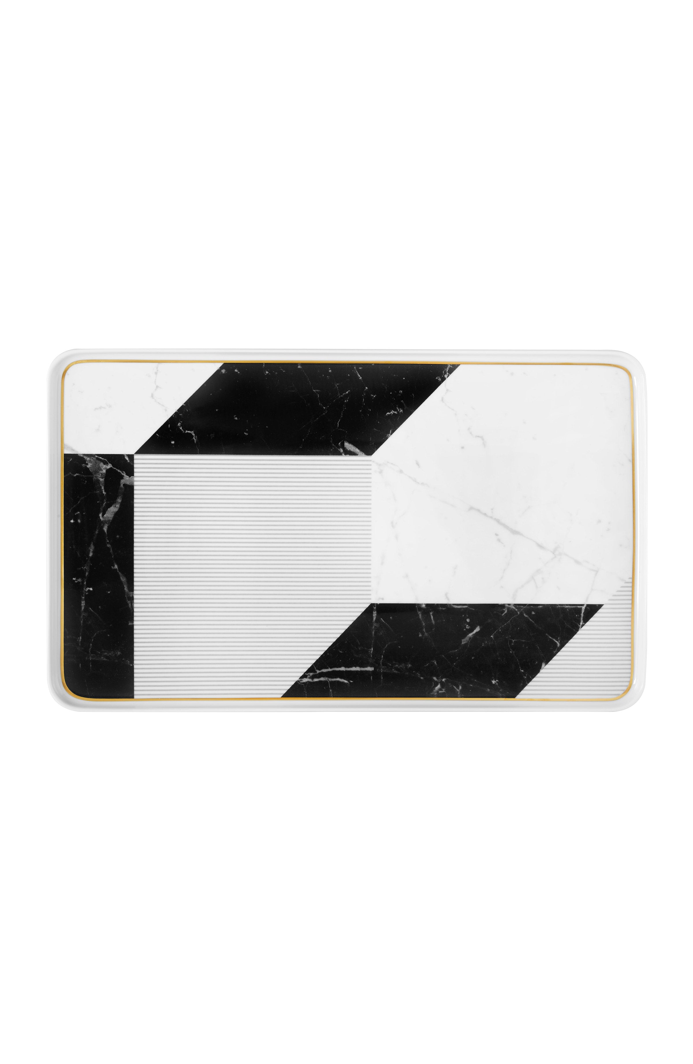 Vista Alegre Carrara Rectangular Platter By Coline le Corre
