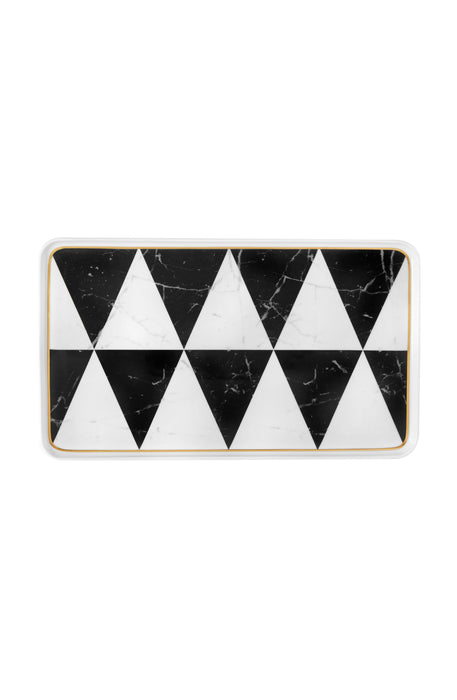 Vista Alegre Carrara Rectangular Platter By Coline le Corre