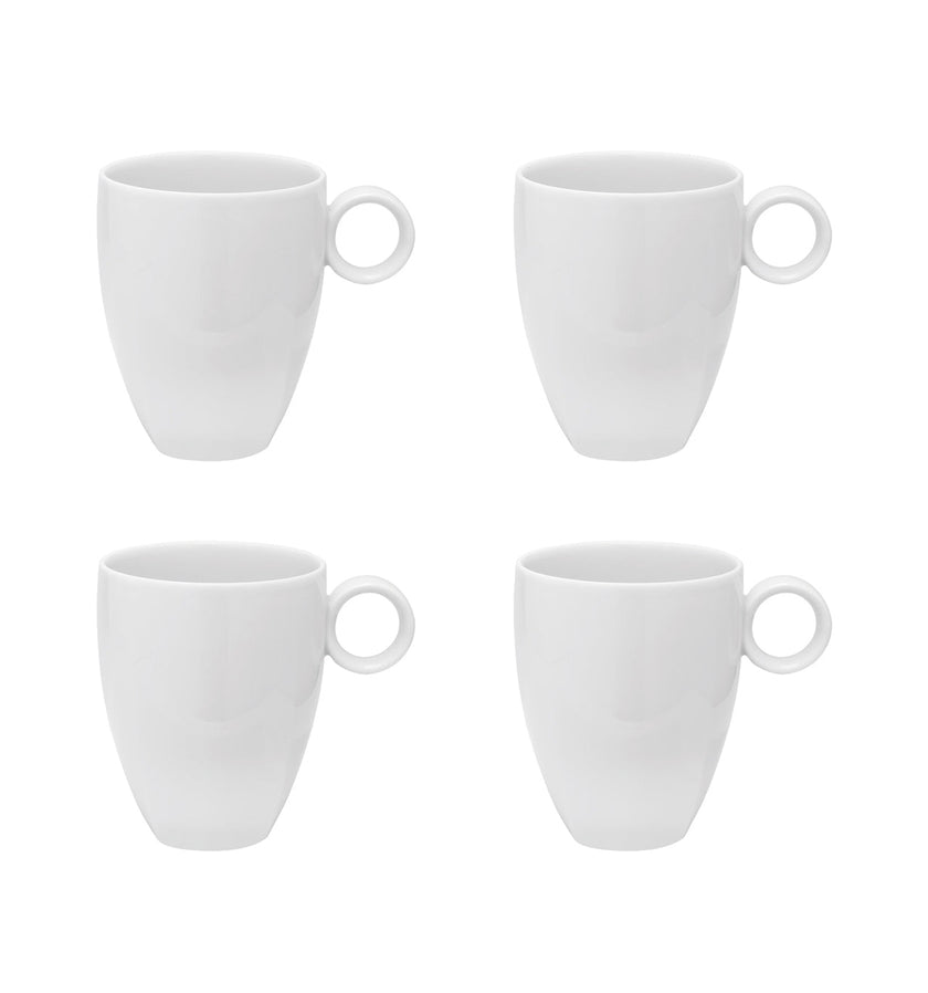 Vista Alegre Carre White Mug By Vista Alegre