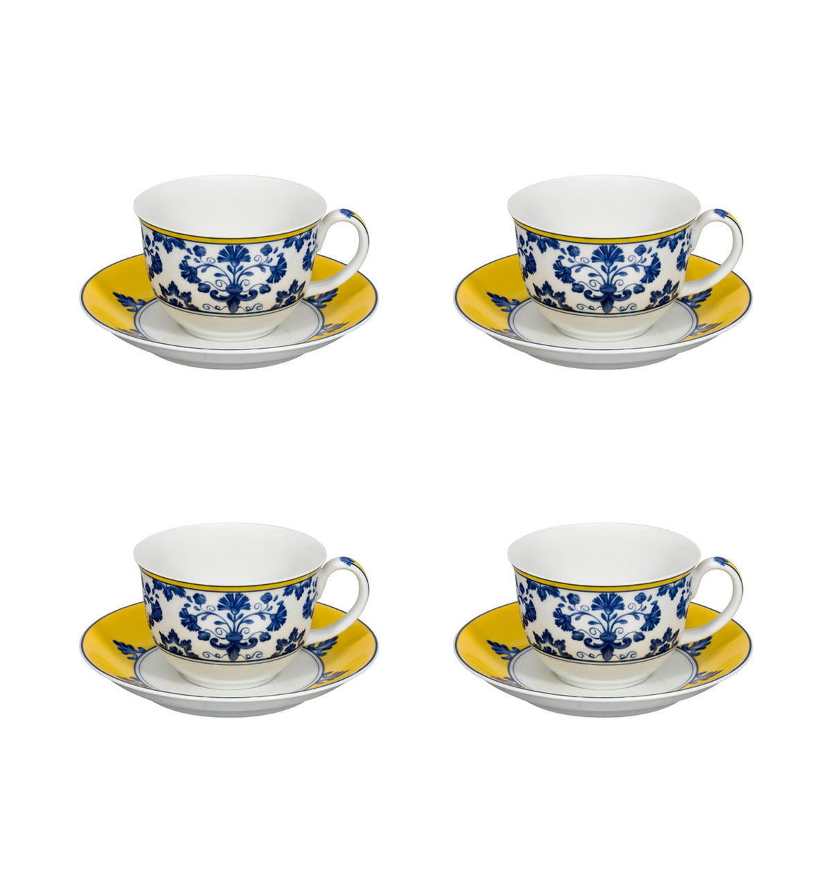 Vista Alegre Castelo Branco Tea Cup And Saucer
