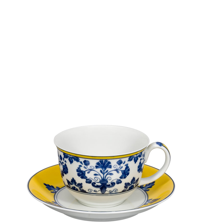 Vista Alegre Castelo Branco Tea Cup And Saucer