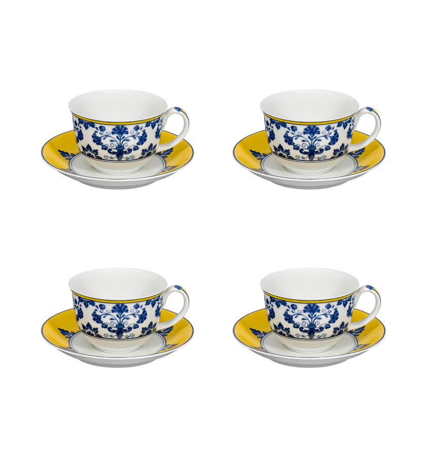 Vista Alegre Castelo Branco Tea Cup And Saucer