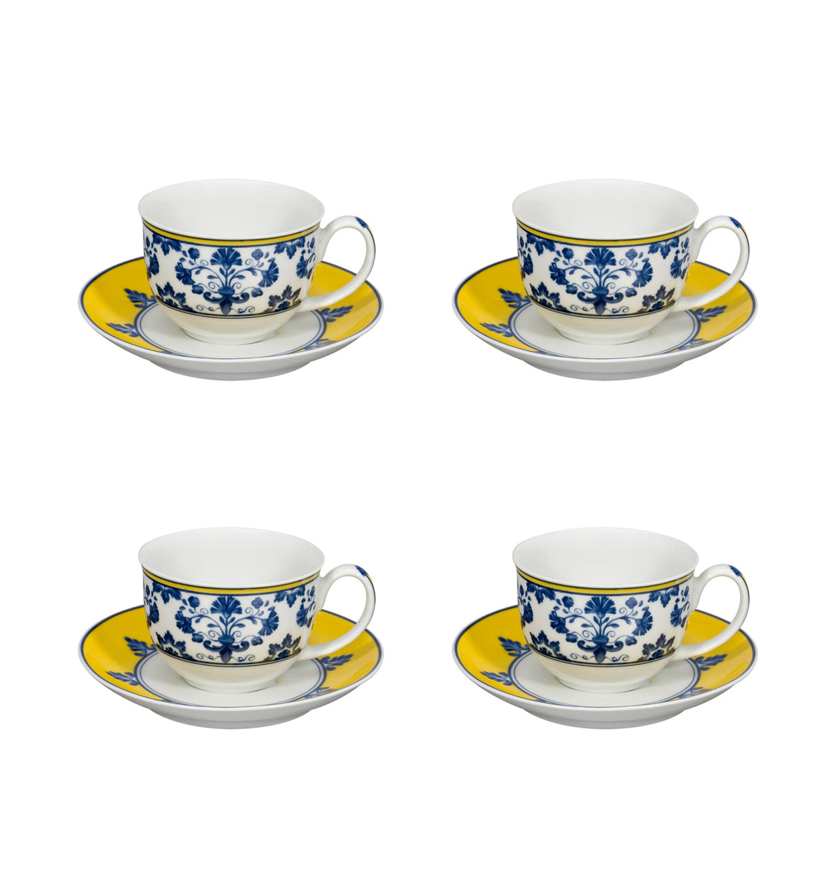 Vista Alegre Castelo Branco Coffee Cup & Saucer