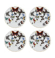 Vista Alegre Christian Lacroix - Butterfly Parade B&B Plate By Christian Lacroix - Set of 4