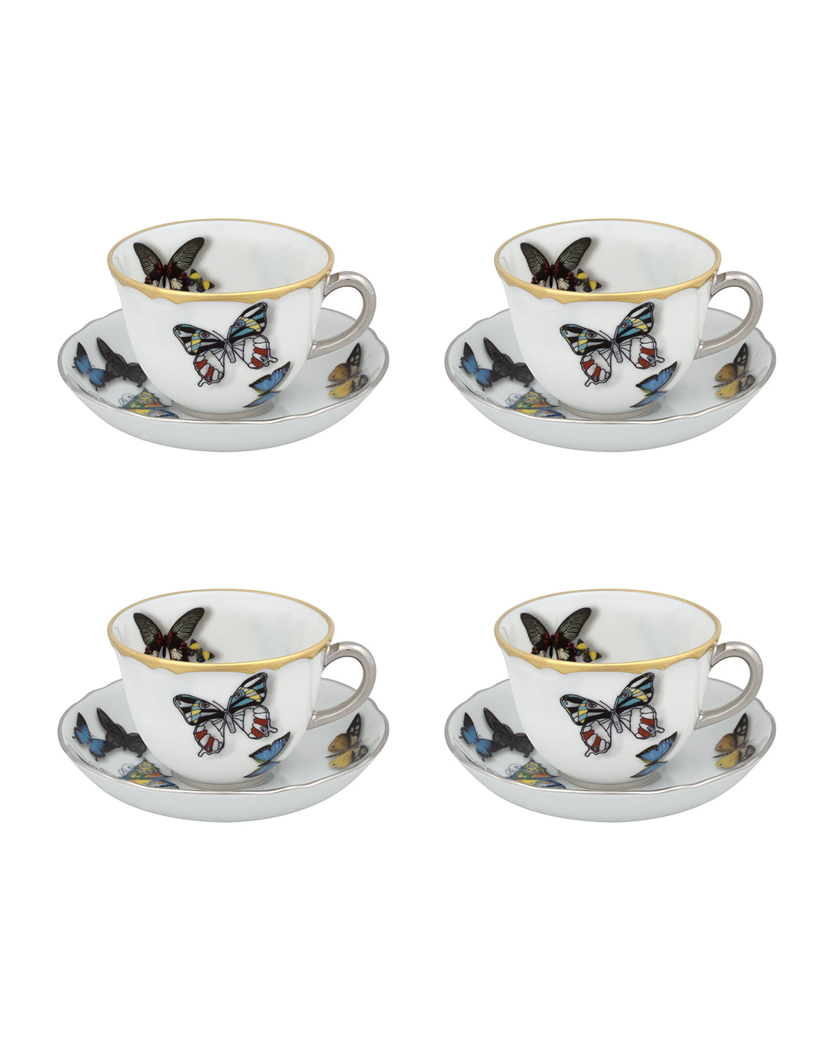 Vista Alegre Christian Lacroix - Butterfly Parade Coffee Cup & Saucer By Christian Lacroix