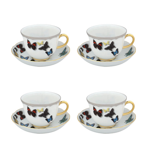 Vista Alegre Christian Lacroix - Butterfly Parade Tea Cup And Saucer By Christian Lacroix