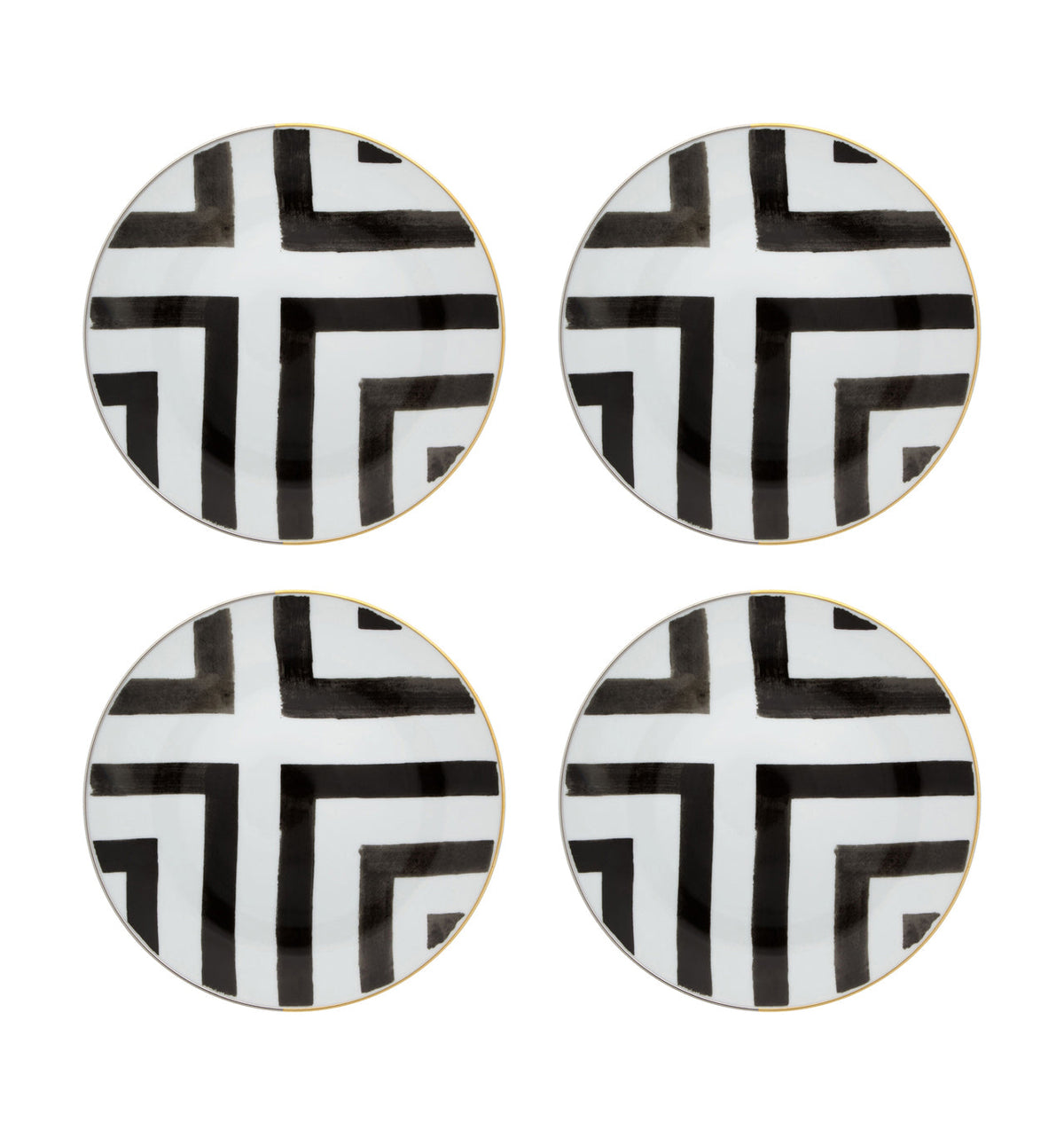 Vista Alegre Christian Lacroix - Sol Y Sombra Dessert Plate By Christian Lacroix