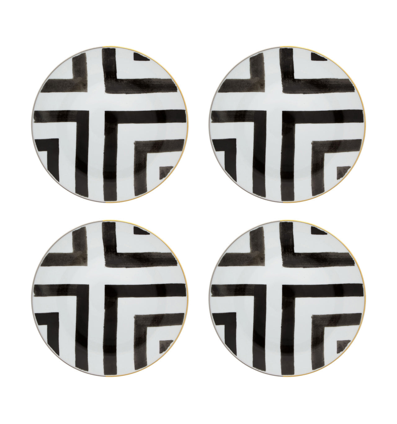 Vista Alegre Christian Lacroix - Sol Y Sombra Dessert Plate By Christian Lacroix