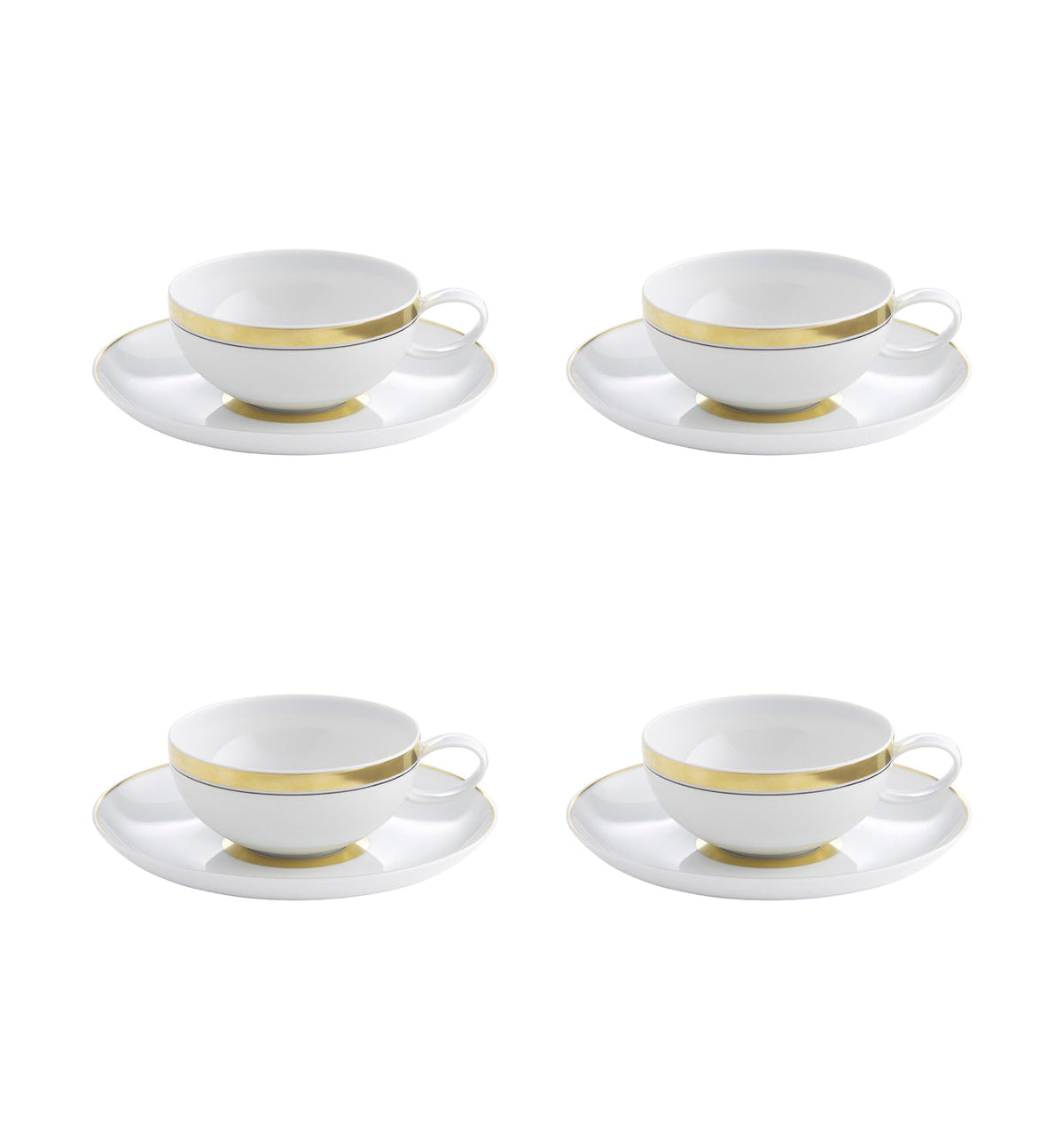 Vista Alegre Domo Gold Tea Cup And Saucer