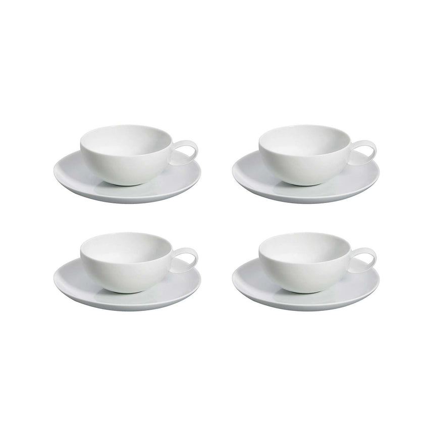 Vista Alegre Domo White Tea Cup And Saucer