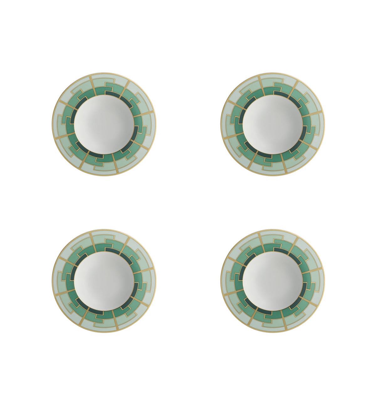 Vista Alegre Emerald Soup Plate