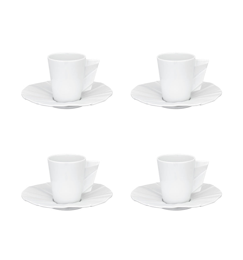 Vista Alegre Matrix Coffee Cup And Saucer By Bartek Mejor
