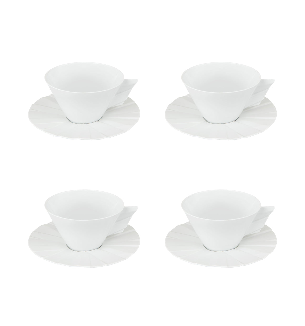 Vista Alegre Matrix Tea Cup And Saucer By Bartek Mejor/ Bartek Mejor