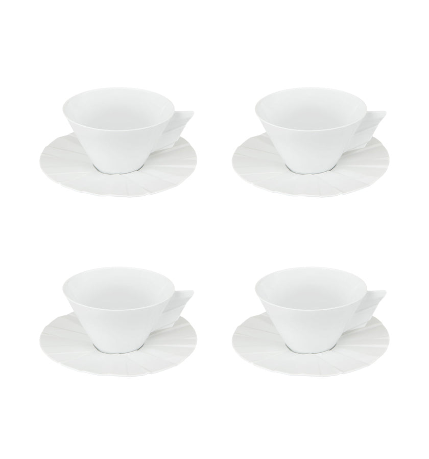 Vista Alegre Matrix Tea Cup And Saucer By Bartek Mejor/ Bartek Mejor