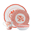 Vista Alegre Coralina Set of 4 Plate Pieces
