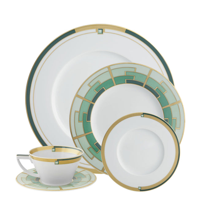 Vista Alegre Emerald Set of 5 Plate Pieces