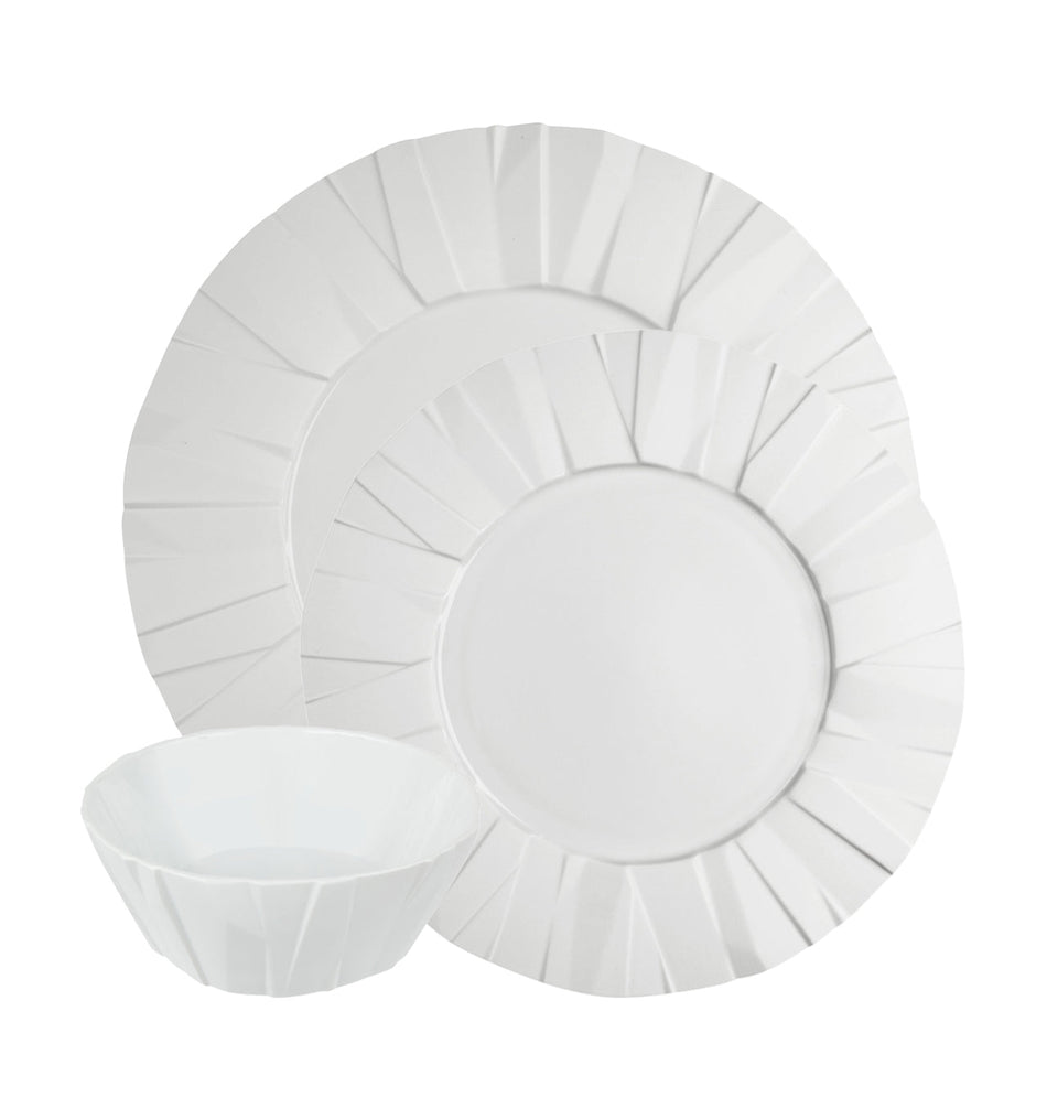 Vista Alegre Matrix Set of 3 Place Plate Pieces