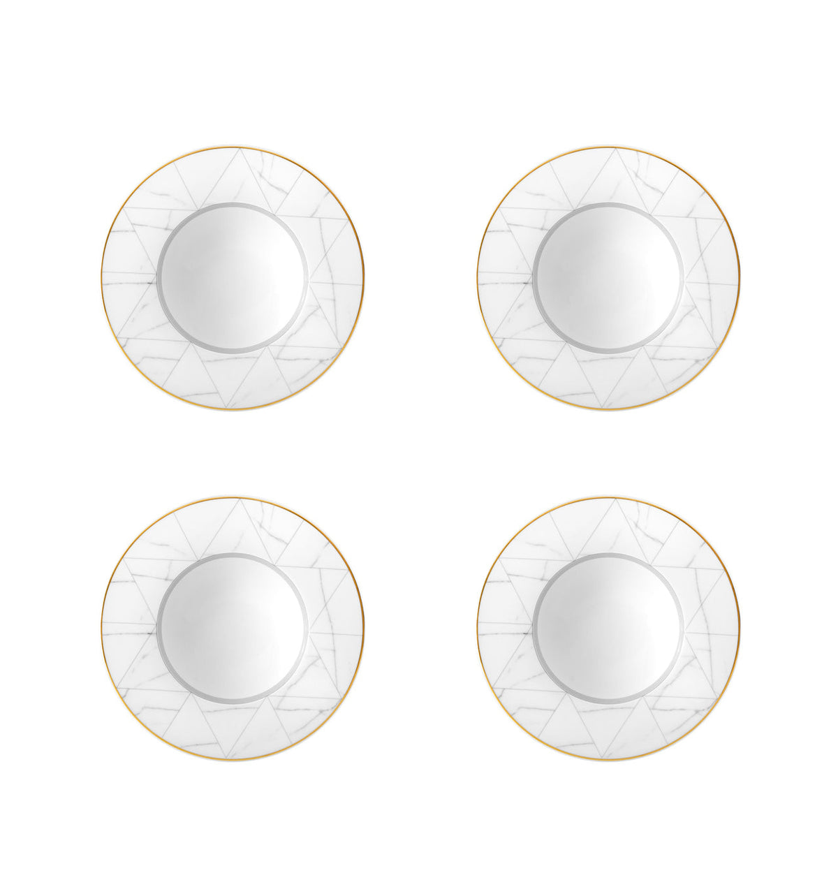 Vista Alegre Carrara Soup Plate By Coline le Corre