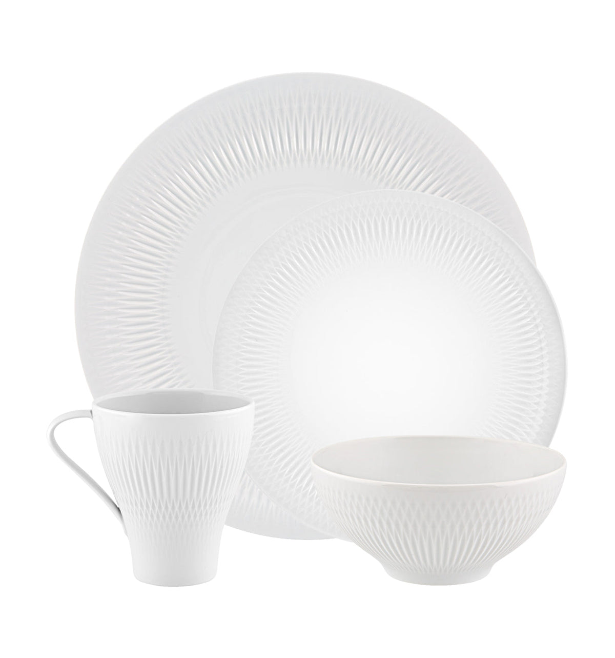 Vista Alegre Utopia Set of 4 Plate Pieces