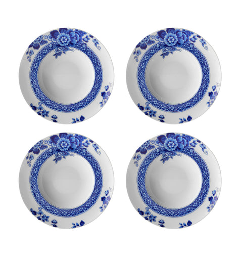 Vista Alegre Blue Ming Soup Plate By Marcel Wanders