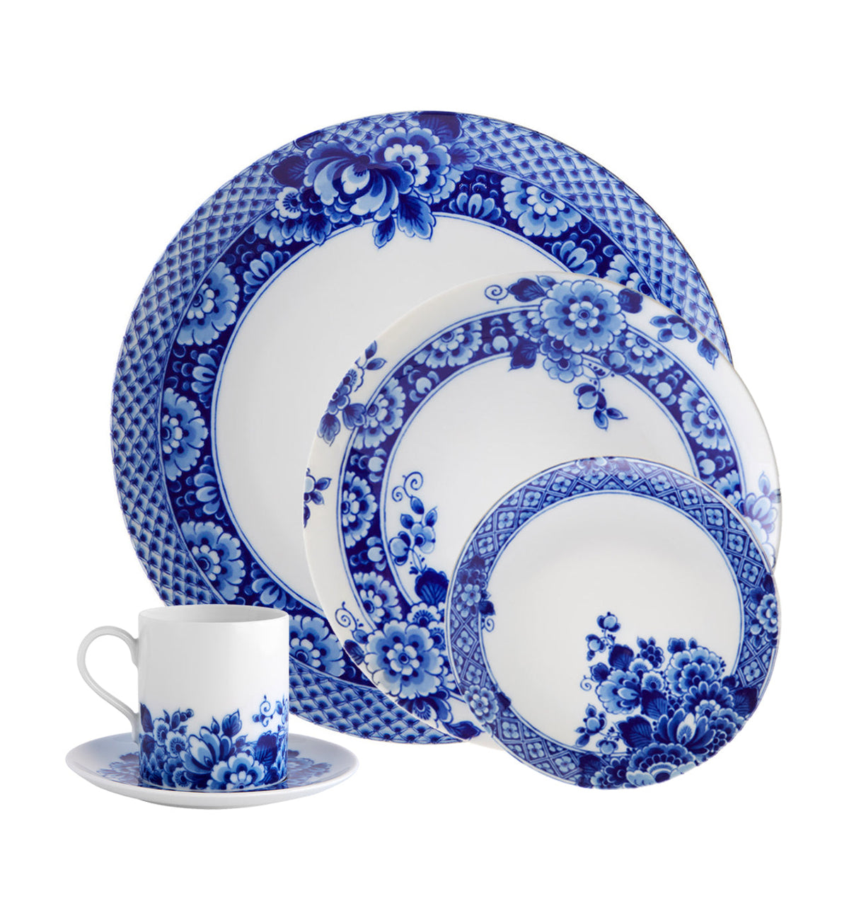 Vista Alegre Blue Ming Set of 20 Plate Pieces