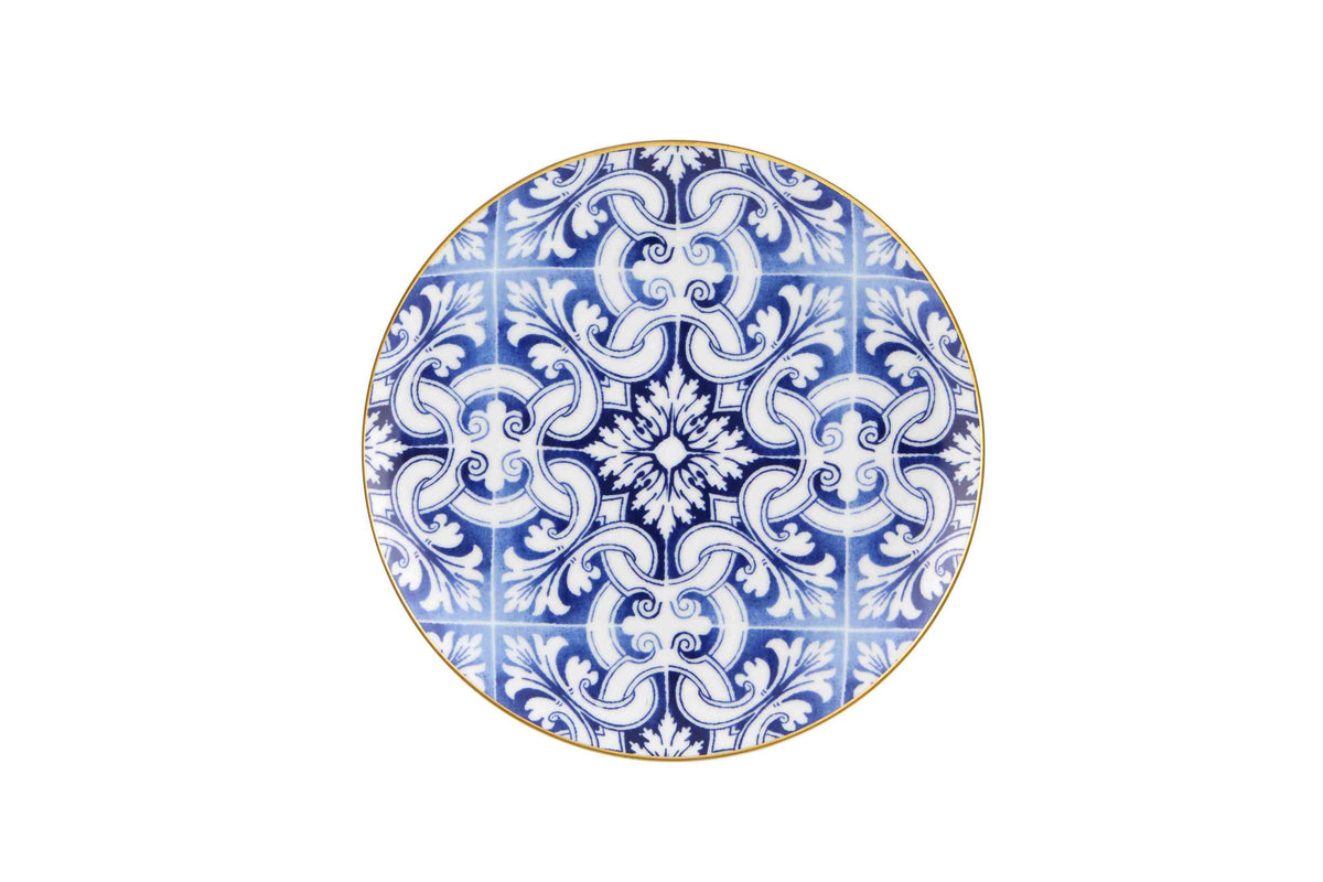 Vista Alegre Transatlantica Tile Dinner Plate