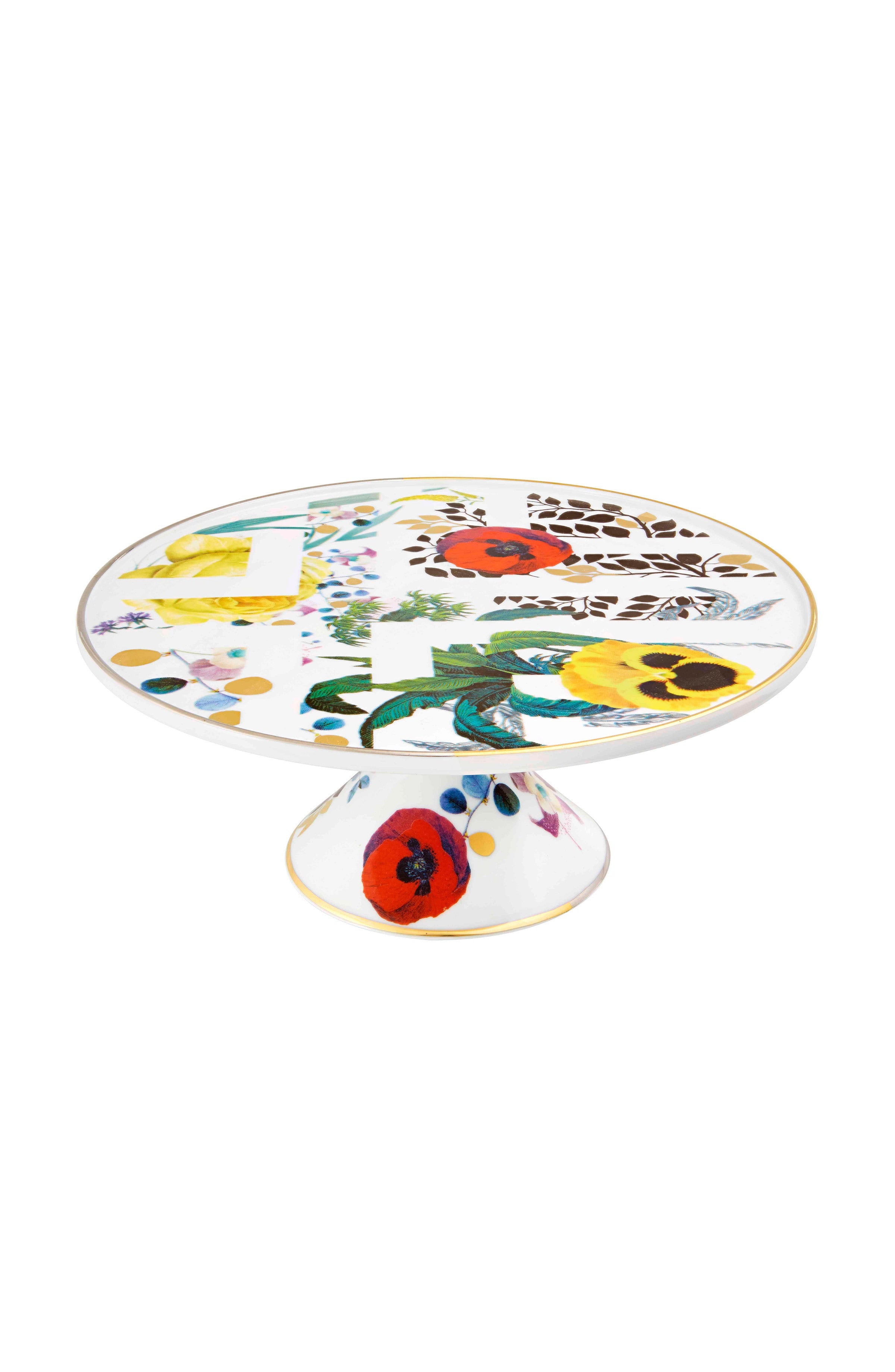 Vista Alegre Christian Lacroix - Primavera Cake Stand By Christian Lacroix