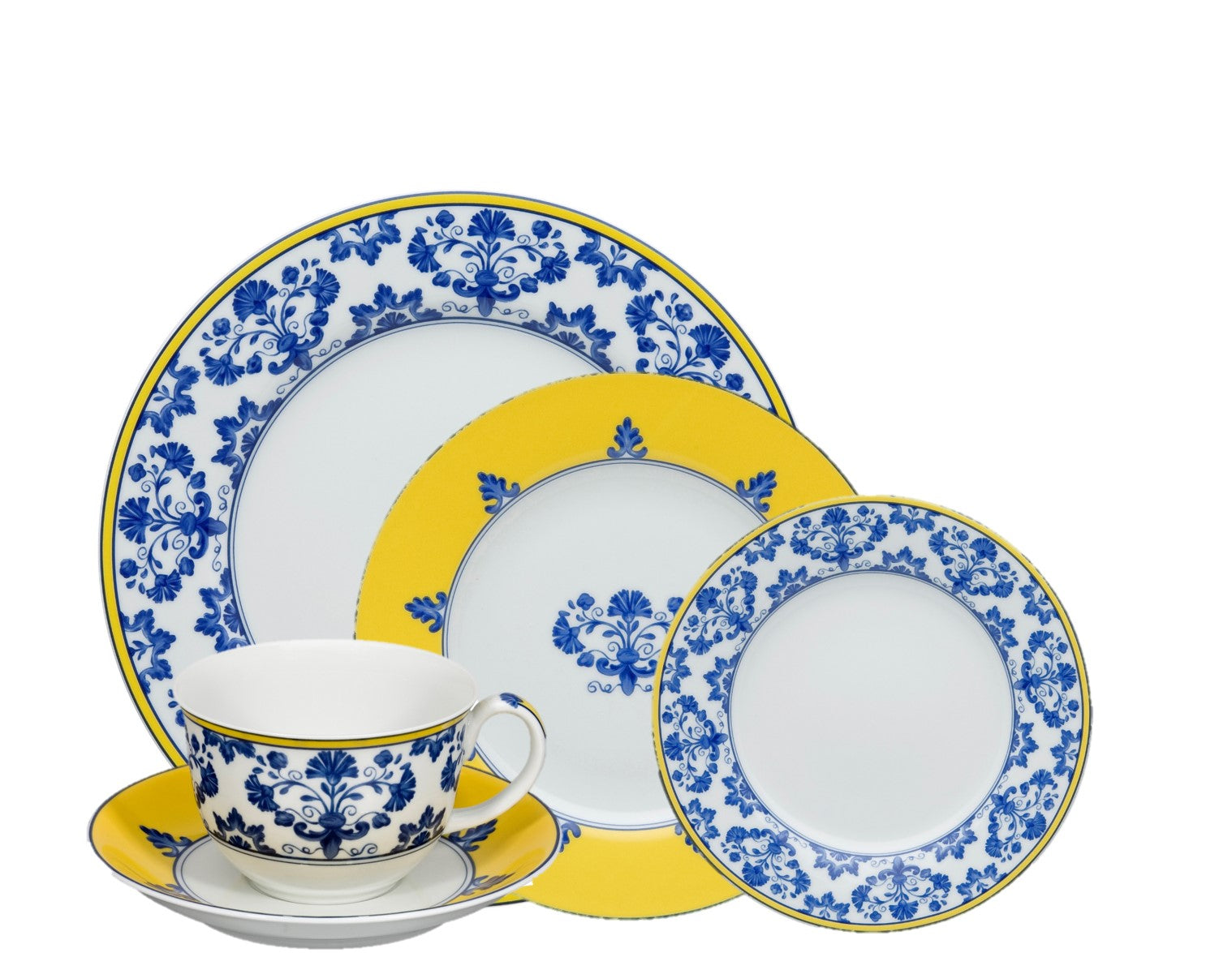 Vista Alegre Castelo Branco Set of 5 Plate Pieces